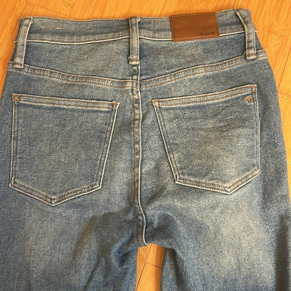 Madewell 10” High Rise Skinny Crop Denim Jeans size 25 NWOT - Picture 10 of 11